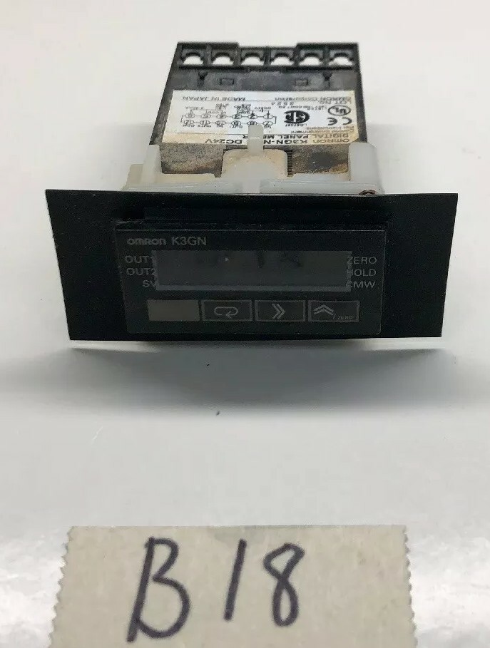 Omron K3GN-NDC Digital Panel Meter DC 24V *Warranty & Fast Shipping*