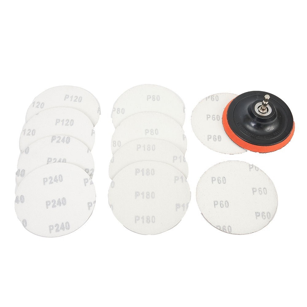 4inch Sanding Disc Aluminium Oxide Discs Hook&Loop M10 Set Polyurethane