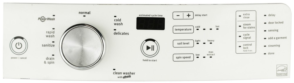 Whirlpool Washer W10679028 Main Control Panel
