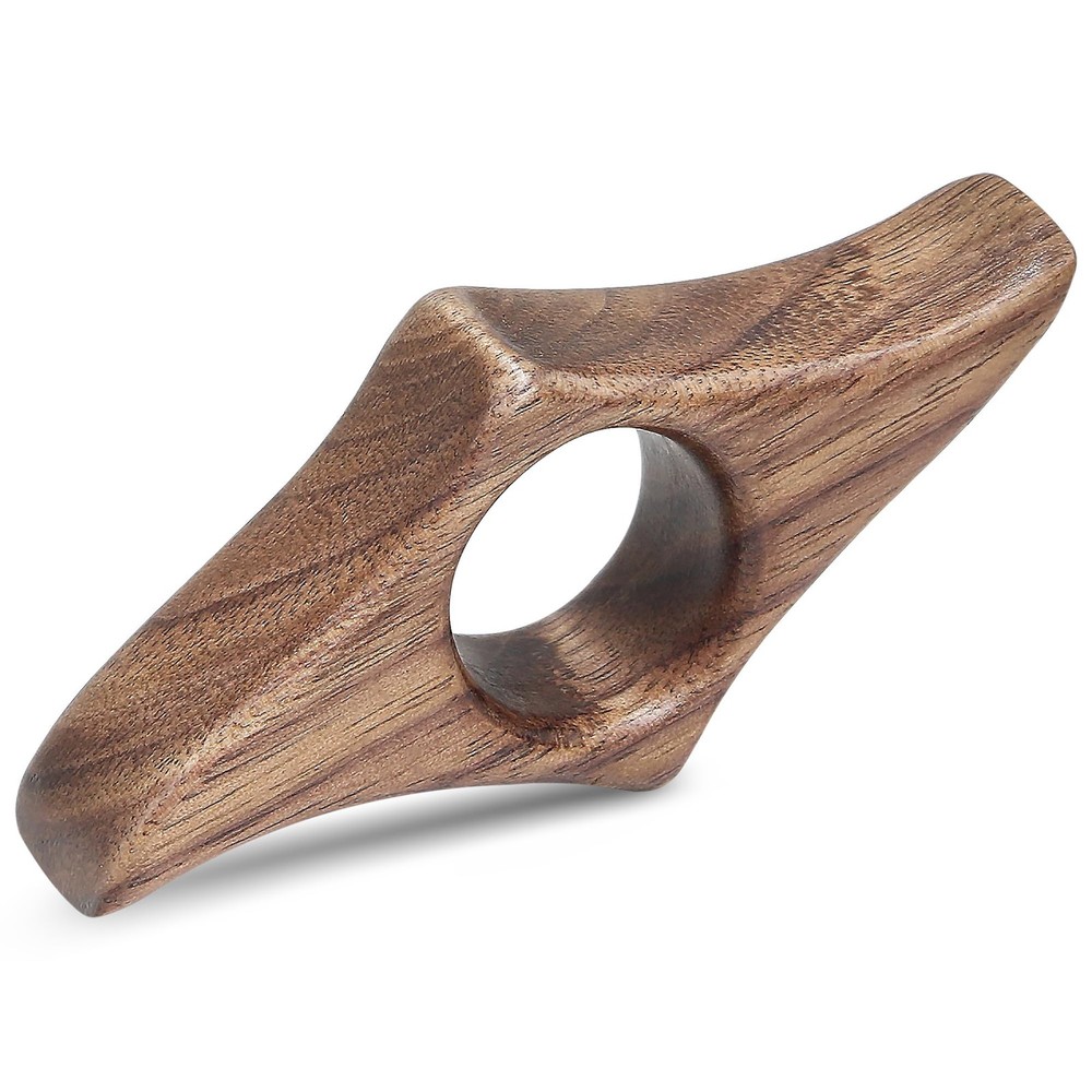 Walnut Book Page Holder - Smooth Finish Wood Reading Accessory, Reader Gift