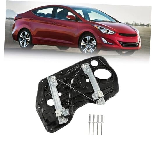 Power Window Regulator without Motor Replacement for Elantra 2011-2016 Front