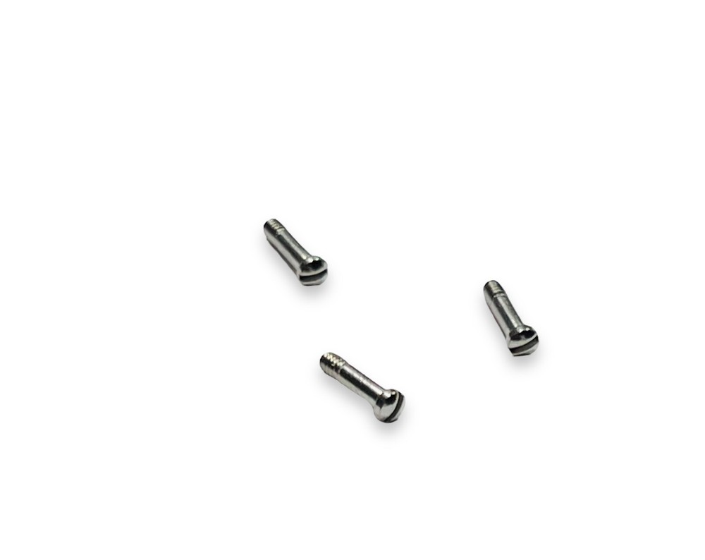 Oakley Trajectory OX8171 Silver Temple Hinge Replacement Screws Genuine