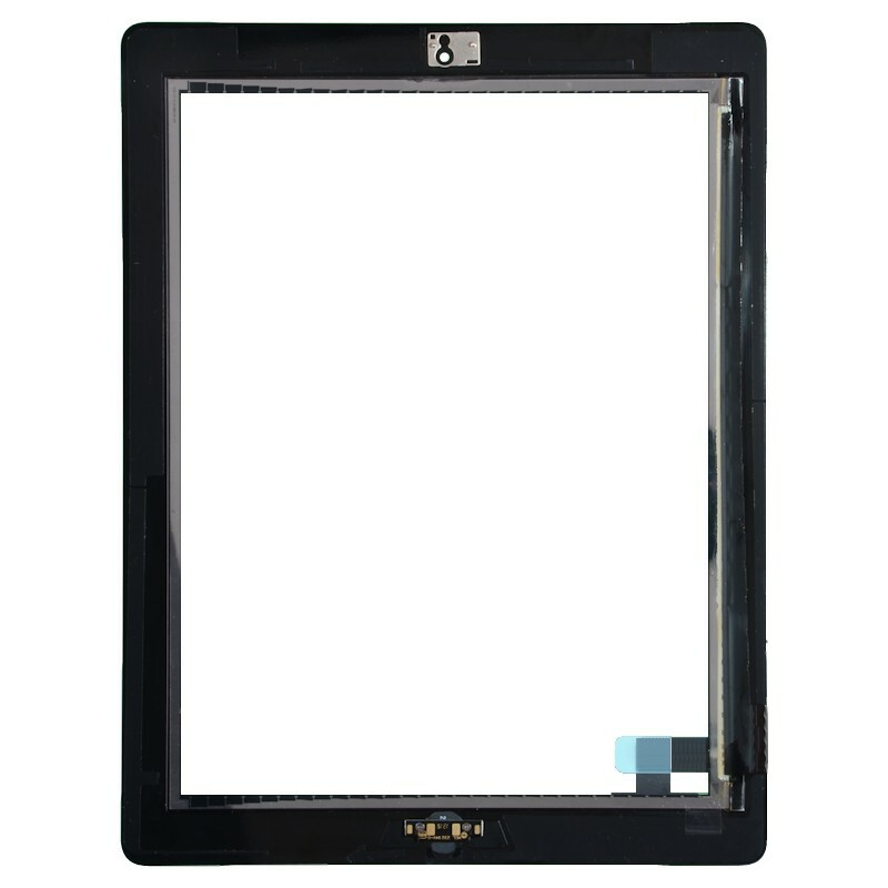 Digitizer Home Button Assembly for Apple iPad 2 Black Replacement Part Repair