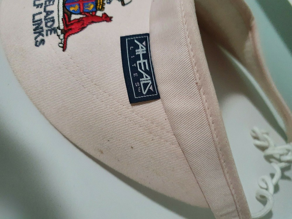 ADELAIDE GOLF LINKS GOLF HAT VISOR AHEAD LITES