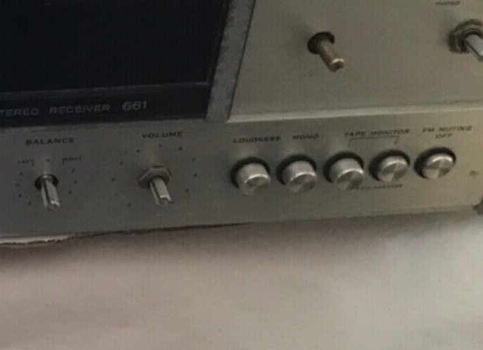 Sansui receiver…661 & 551..Push Switch Button…1pc.