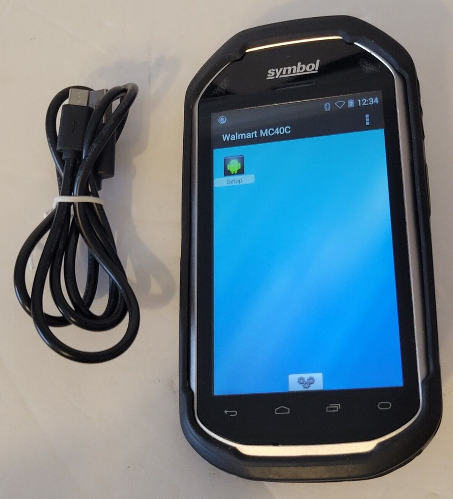 Zebra Symbol MC40 Mobile Computer Barcode Scanner With Battery