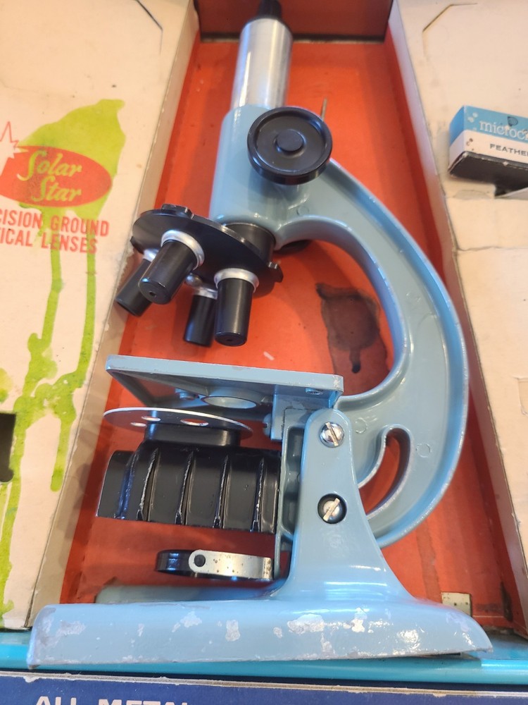 Vintage Porter Microcraft Microscope Lab