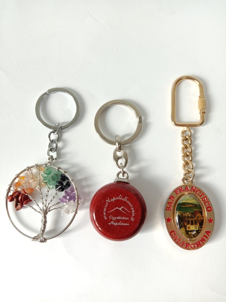 Beautiful keychains, 3 different pieces
