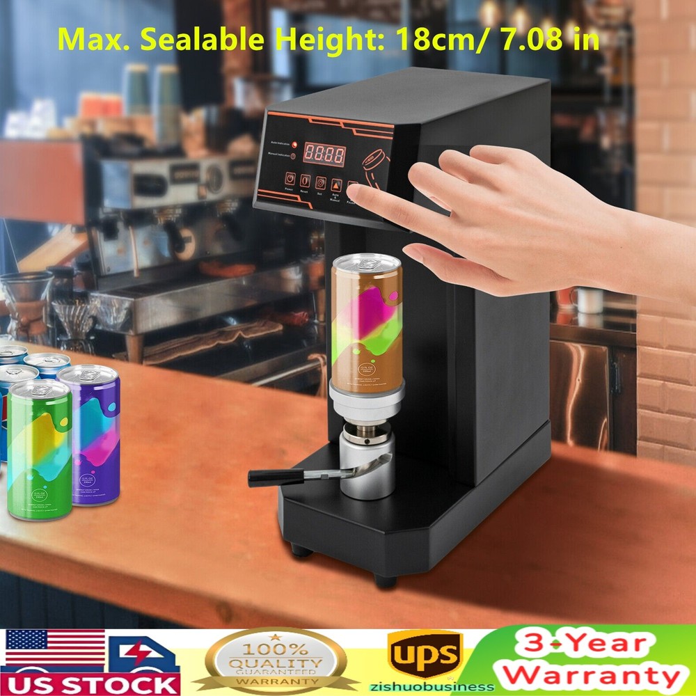 Electric Manual Automatic Can Sealer Machine with Ergonomic Handle