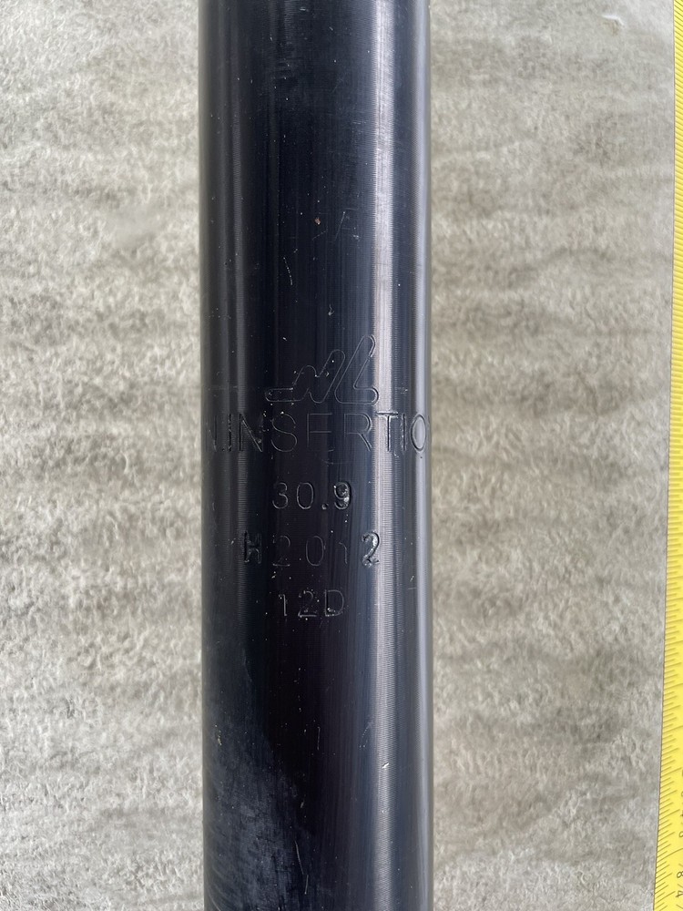 Seatpost 30.9 Aluminum Black