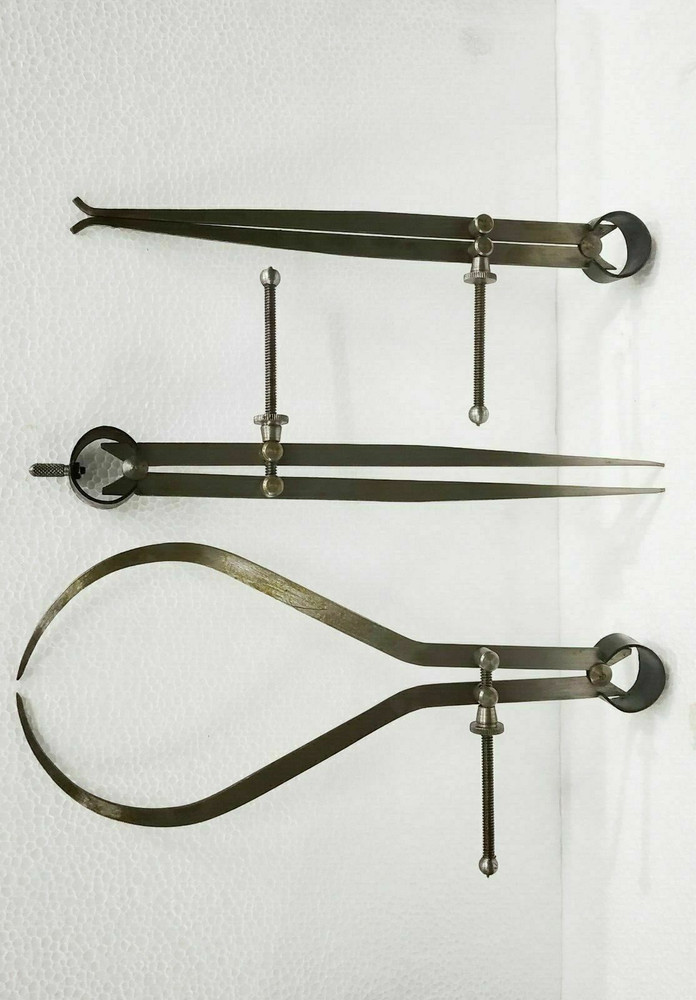 200mm / 8"Set of 3 Spring Calipers Inside / Outside / Divider