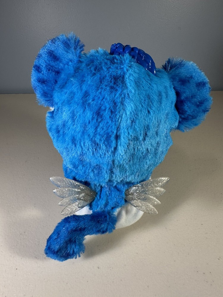 Hatchimals Interactive Hatchibabies Blue Owl 6 Tested Working Large Sparkle Eyes