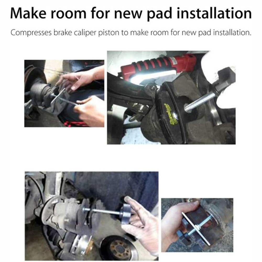 Disc Brake Pad Spreader Installation Caliper Pistion Compressor Press Tool