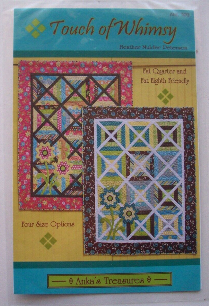 Touch of Whimsy quilt pattern *J