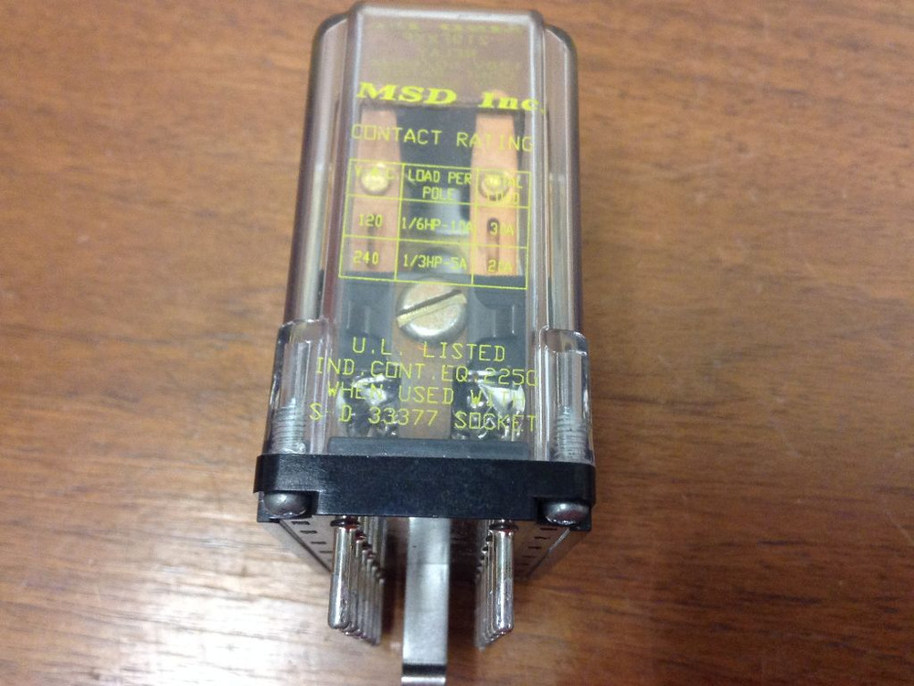 MSD Inc. - Model #219FXXP - Relay