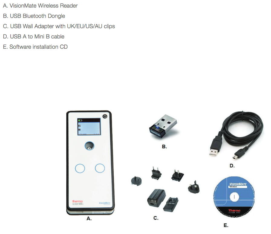 Thermo Scientific™ VisionMate™ Wireless Barcode Reader
