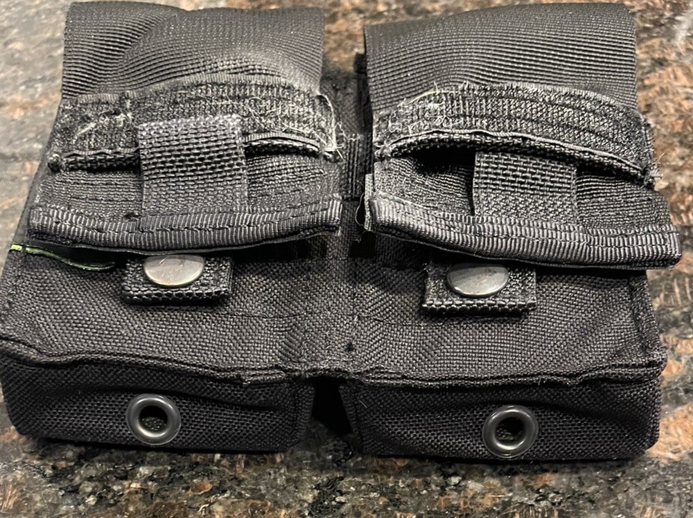 Pantac Double Mag Hard Insert Black Tactical Pouch