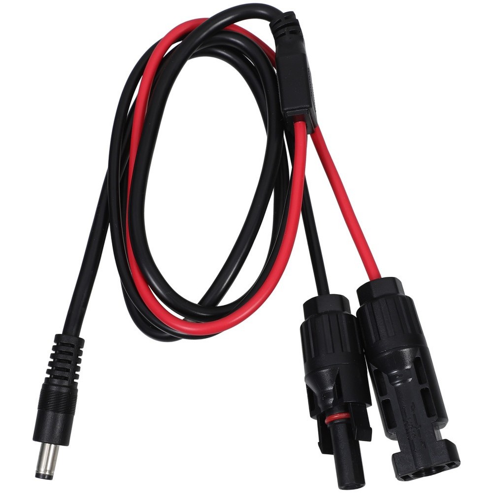 Solar Panel Wire Plug To DC 5.5 Mm Connector Cable Extension For Solar Panels