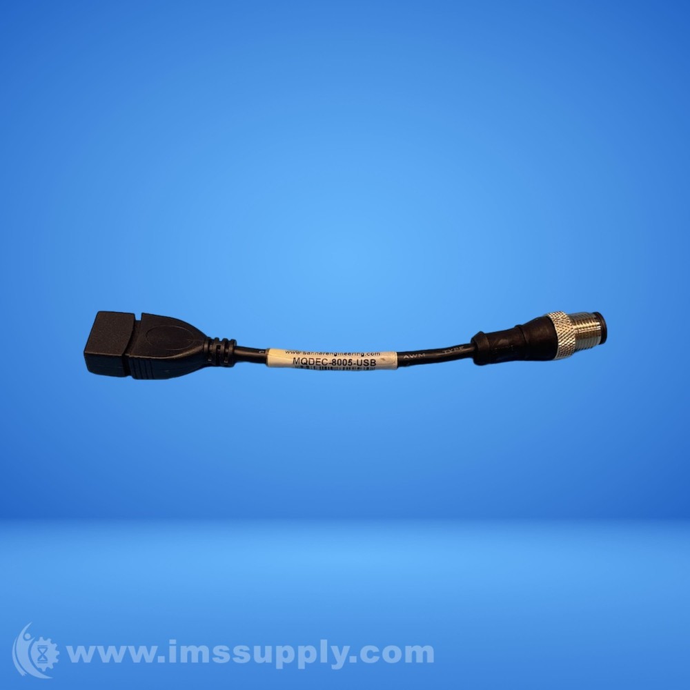 Banner Engineering Corp. MQDEC-8005-USB Double End Cordset FNIP