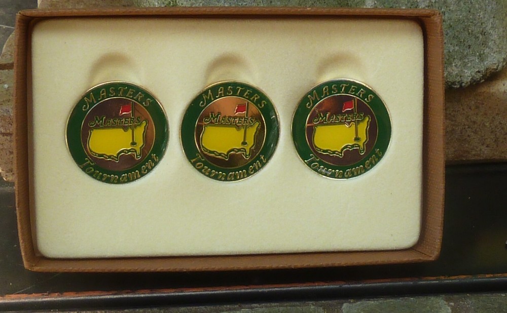 The Masters 2021 Dome Ball Markers 3 Pack - Great Gift