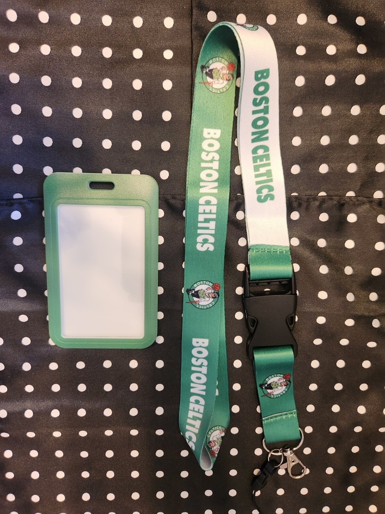 Boston Celtics NBA Lanyard Keychain & ID Holder