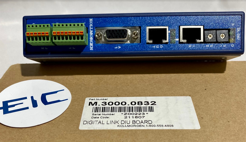 KOLLMORGEN DIGITAL LINK DRIVE INTERFACE UNIT DL-DIU / M.3000.0832