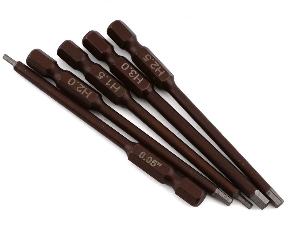Reefs RC Multitool Metric Hex Driver Bits (5) [SEHREEFS105]