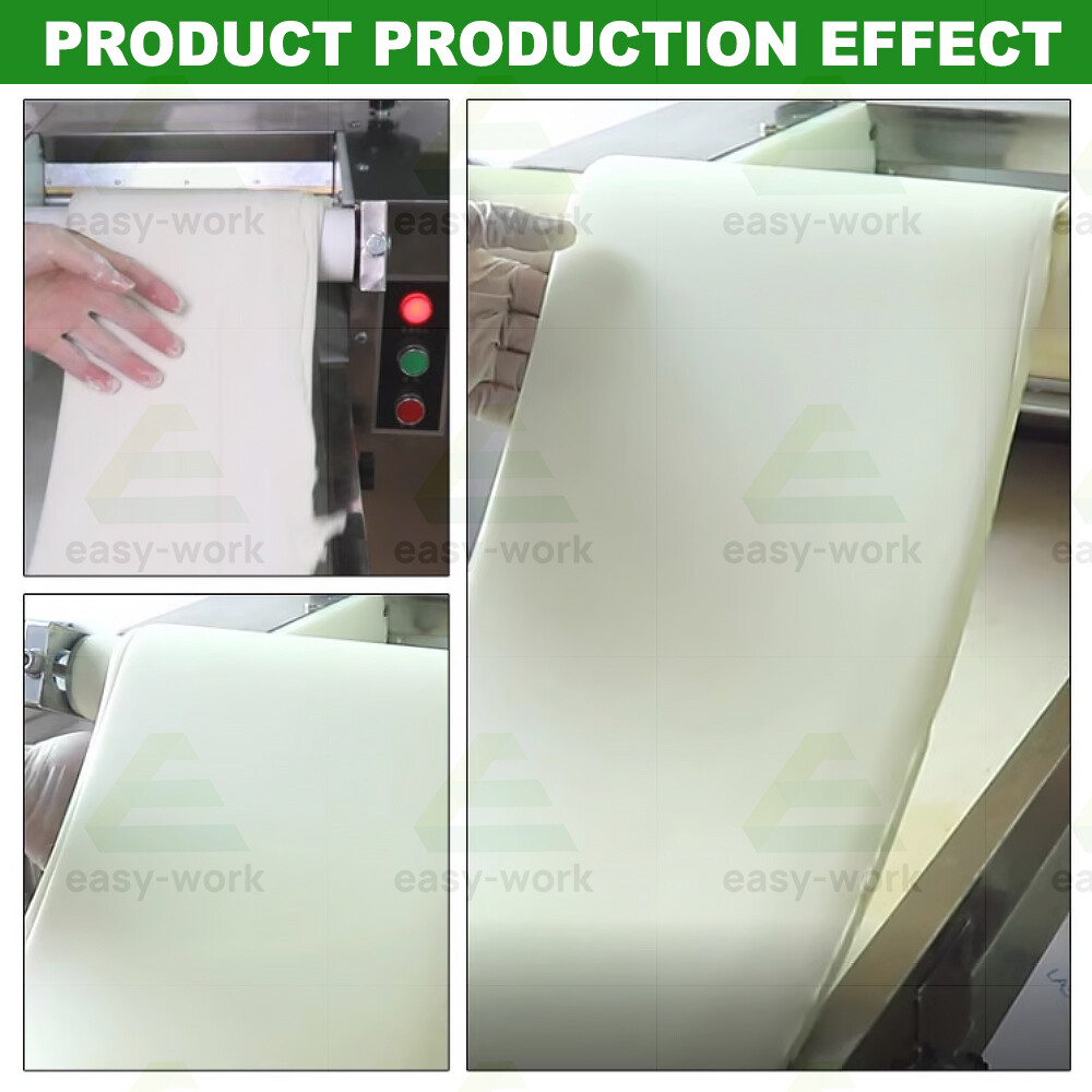 Automatic Electric Dough Pressing Circulating Sheeter Roller Dough Press Machine