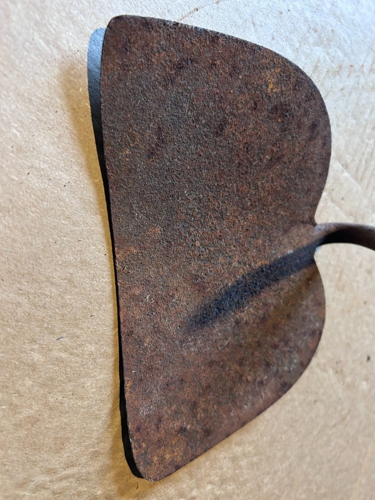 Rustic Original Vintage Primitive Metal Hoe no handle