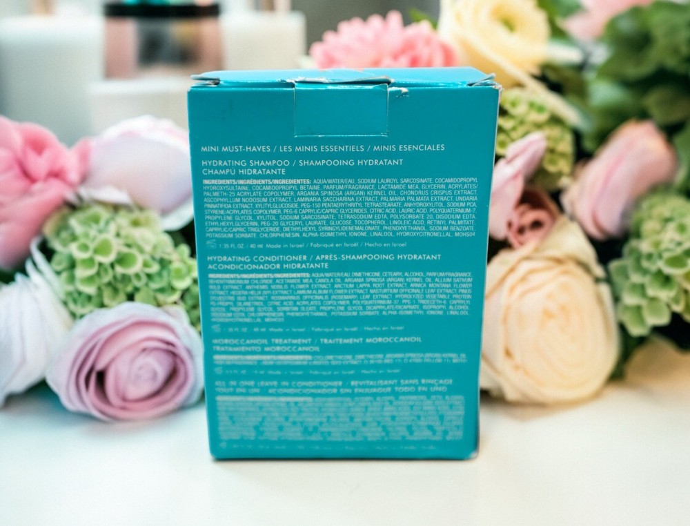 Moroccanoil Mini Must-Haves Deluxe Sampler Set OPEN BOX