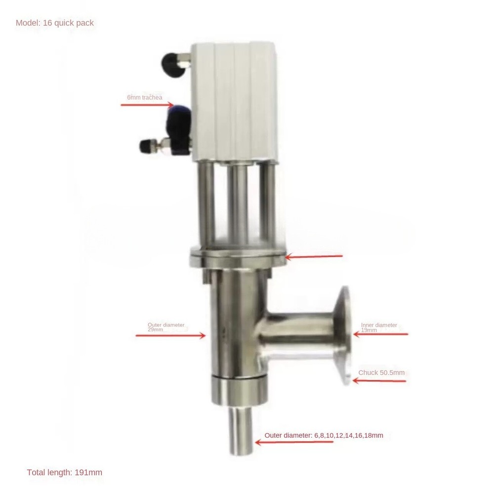Discharge Nozzle Paste Liquid Filling Head Accessories