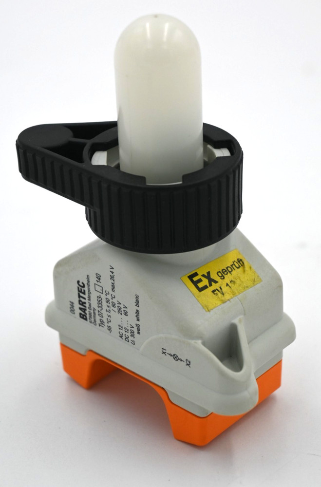 BARTEC 07-3353-140 PUSH BUTTON COMPLETE UNIT PANEL MOUNT