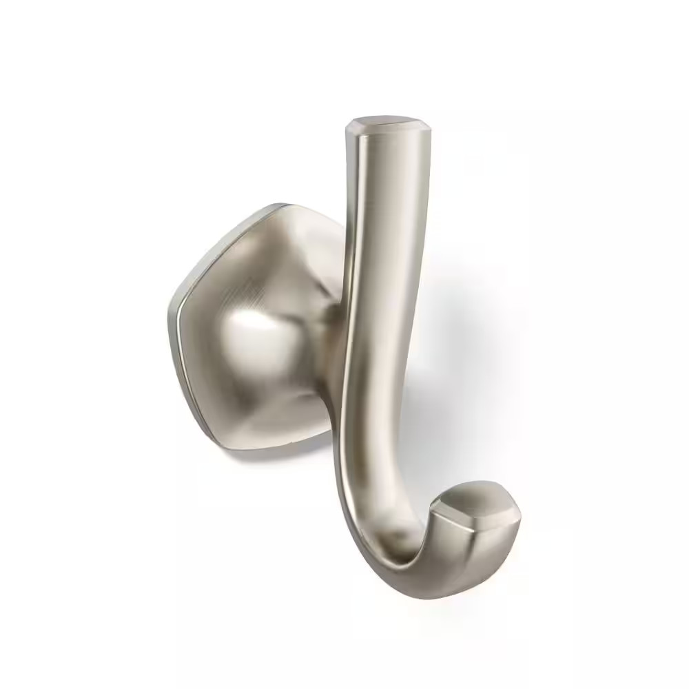 Sundae J-Shaped Robe Hook in Vibrant Brushed Nickel