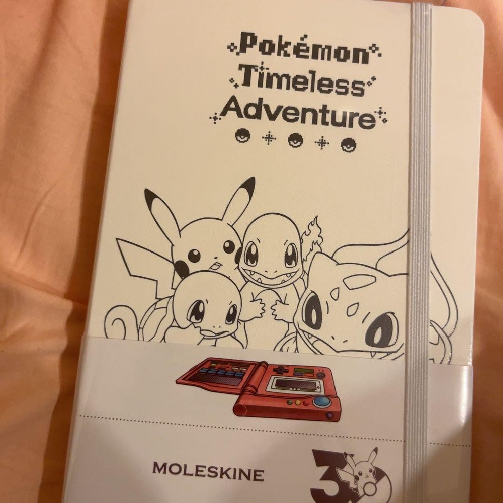 Moleskine Custom Edition Notebook Pokemon Center