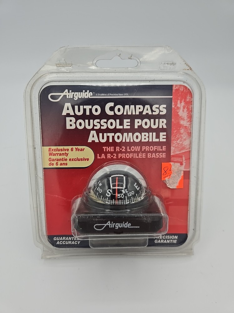 Airguide Auto Compass The R-2 Low Profile No 1699 Brand New