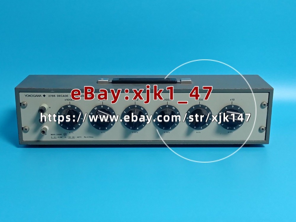 1PCS YOKOGAWA, 2786 decimal resistance box