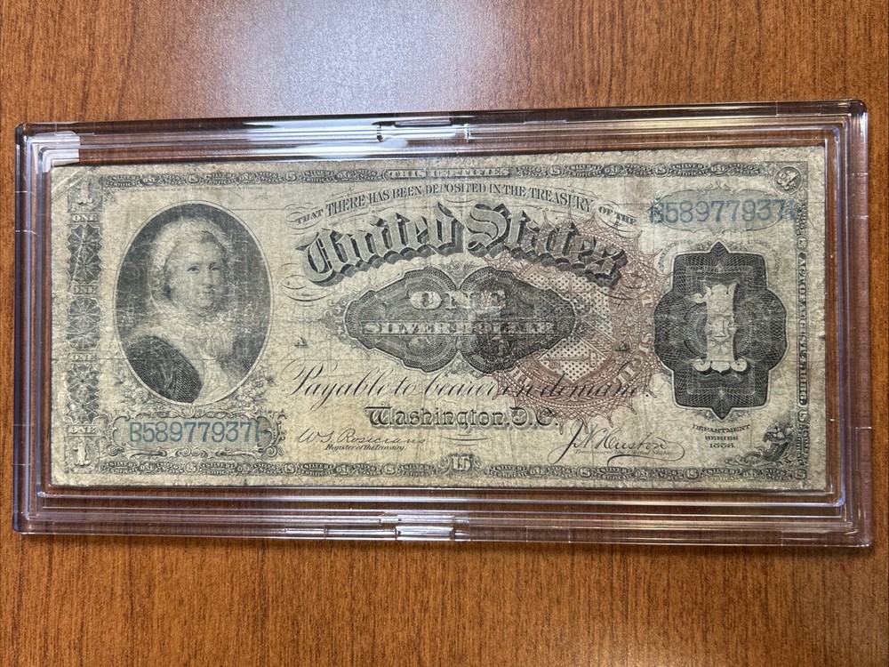 1886 $1 Silver Certificate Well Circulated