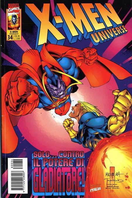 x-men deluxe n.34 -marvel panini
