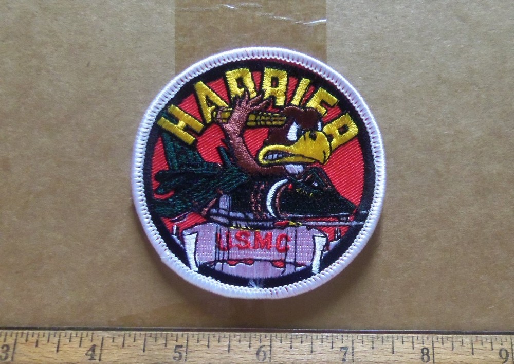 US Marine Corps - Harrier Embroidered Patch