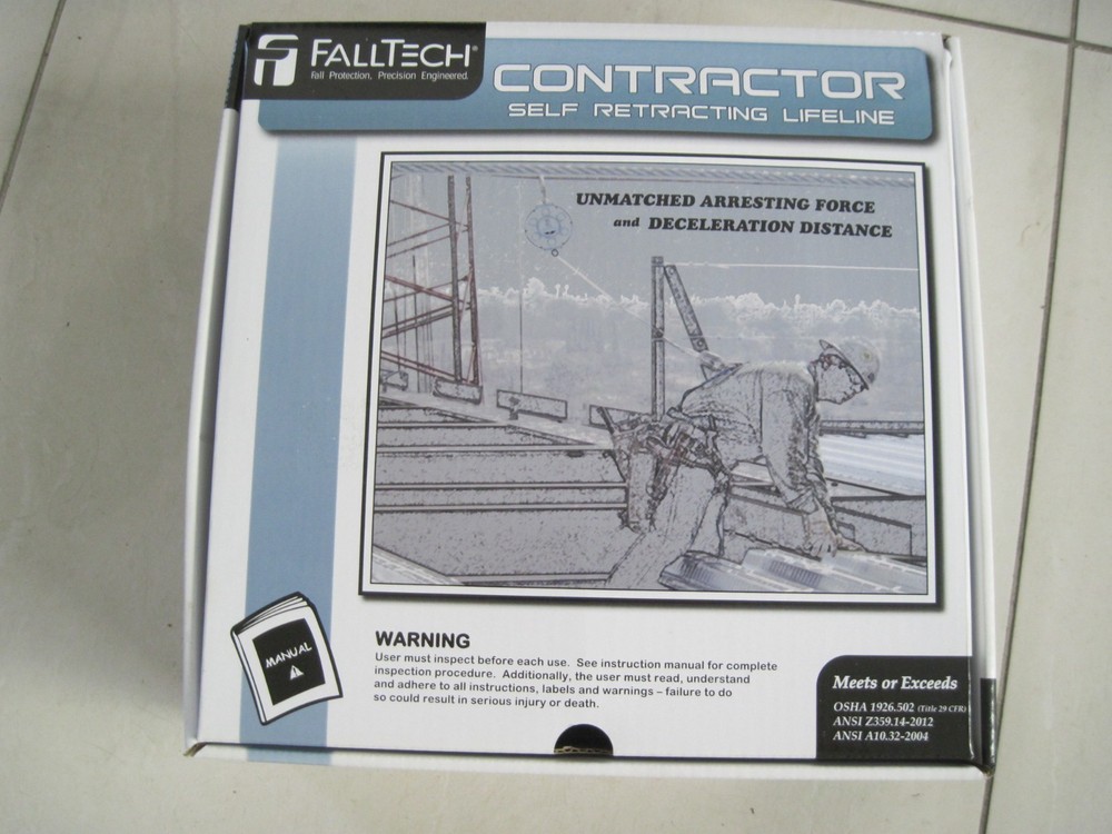 FallTech 727630, 30' Contractor Self Retracting Lifeline