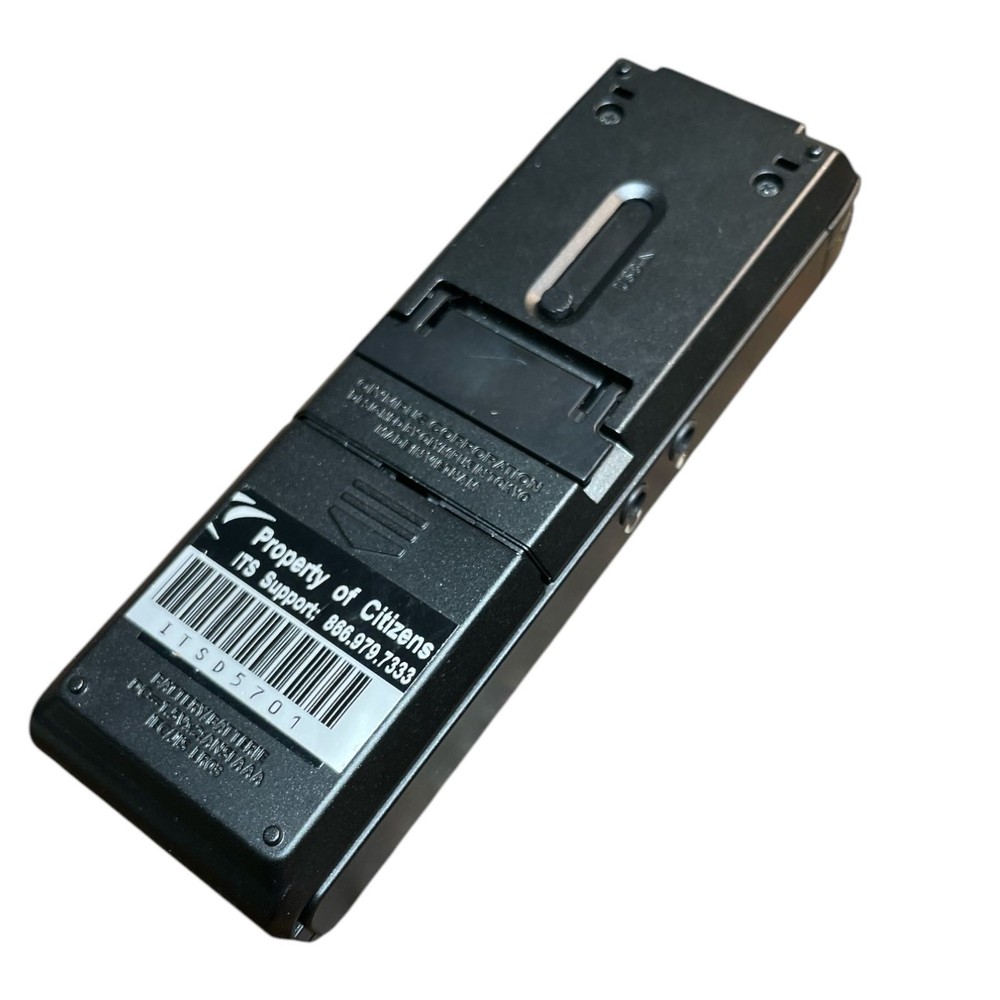 Olympus Digital Voice Recorder WS-853 Micro SD Handheld Black Untested 4.25"