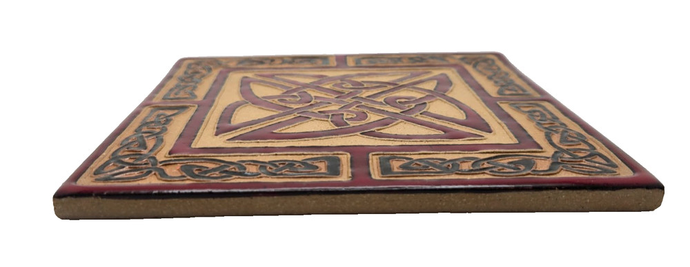 - Celtic Tile by Earthen Craft Pottery Lansing MI
