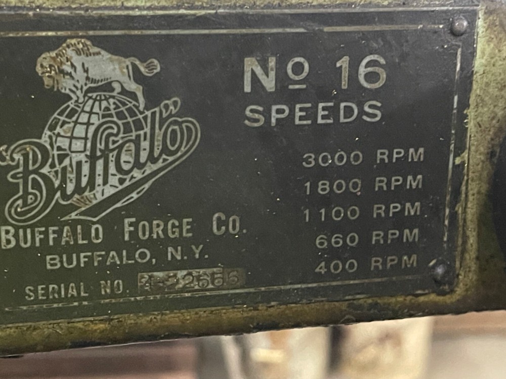 Buffalo Forge No. 16 Drill Press