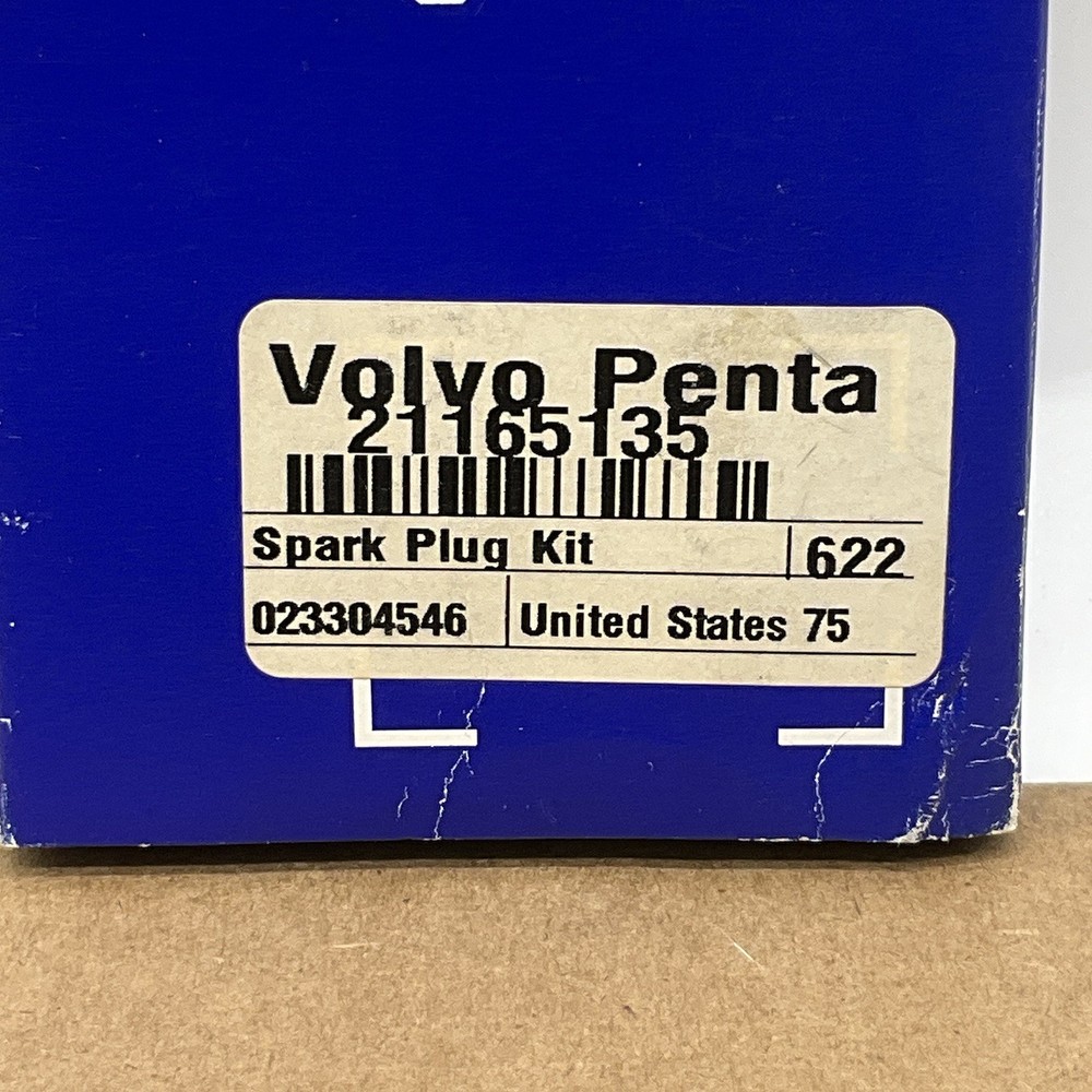 Volvo Penta 21165135 Spark Plug Kit (4)