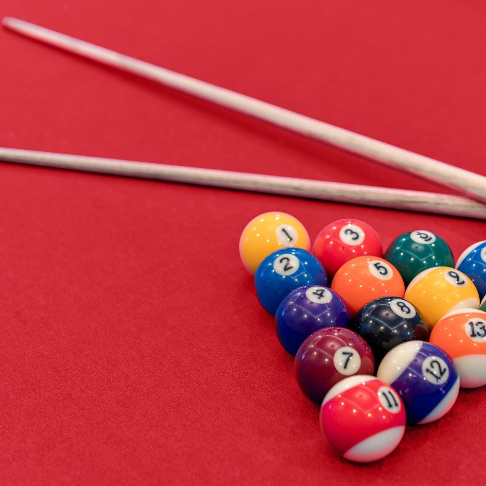 Billiards Pool Tablecloth with Cushion Strips 7ft Red