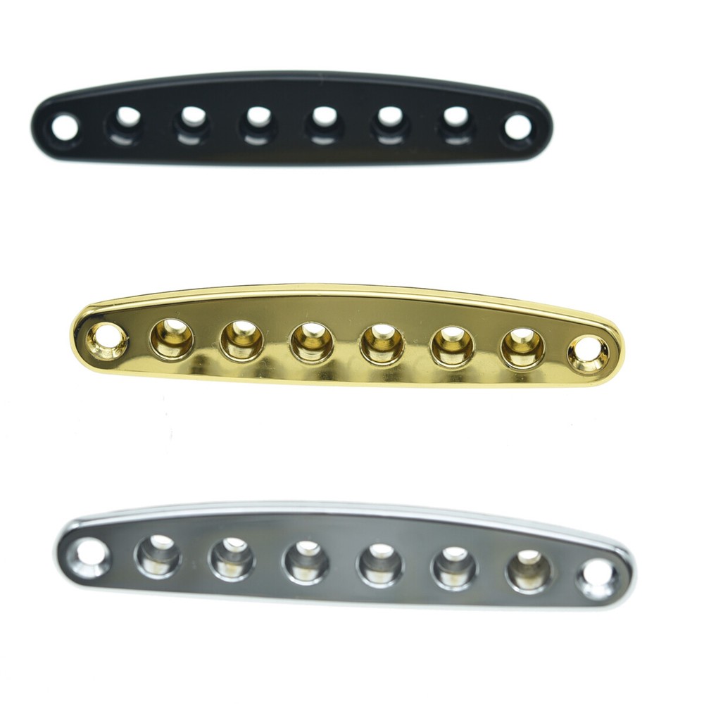 Electirc Guitar Bridge String Through Body Ferrule Plate Bushing Plate