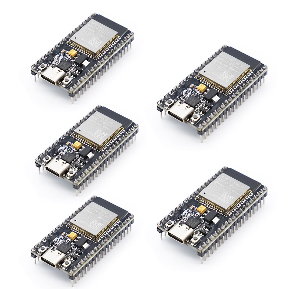 ESP32 Development Board 5 Pcs ESP32 ESP-WROOM-32 Module with CP2012 Chip WiFi...