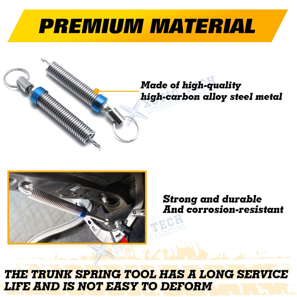 Car Trunk Lid Metal Spring Automatic Lifting Device Universal Lifter Accessory