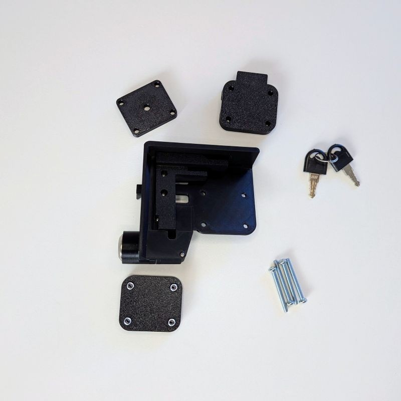 Navigation Base with Security Lock System For Garmin Zumo XT/XT2 - 12mm