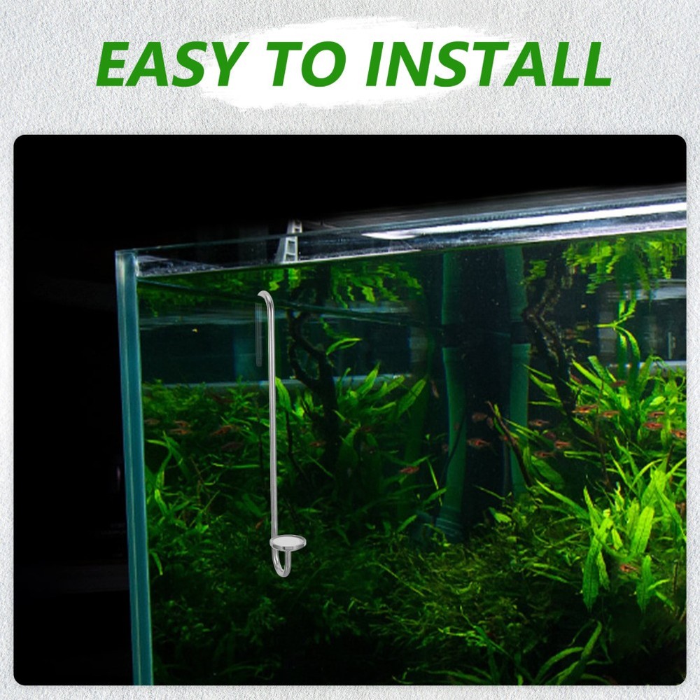Stainless Steel Co2 Bubble Diffuser Water Grass System Aquarium Atomizer